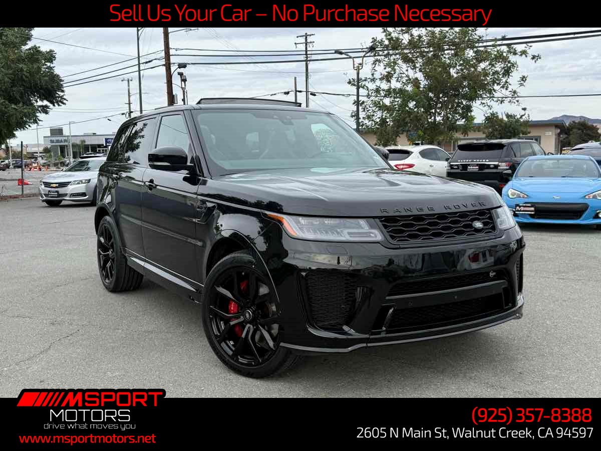 2020 Land Rover Range Rover Sport SVR
