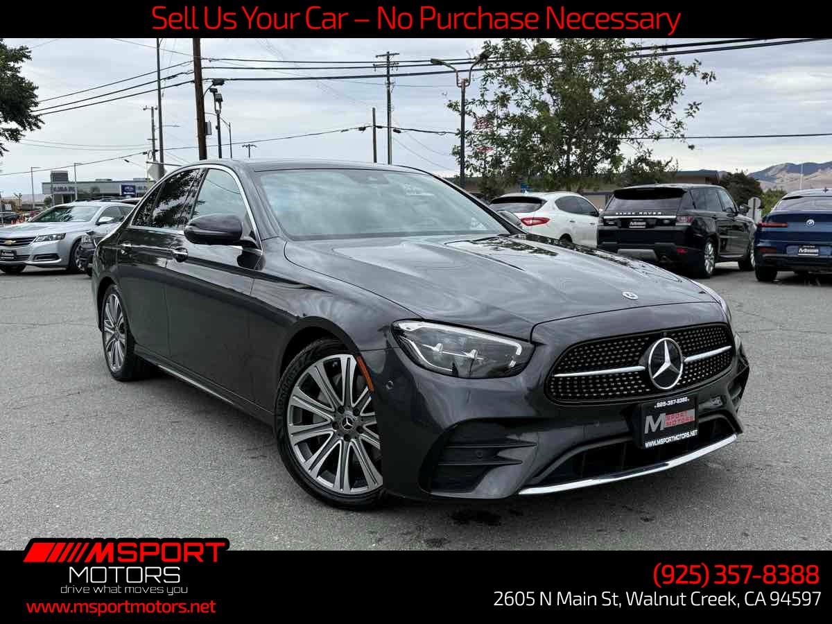 2023 Mercedes-Benz E 350 RWD Sedan