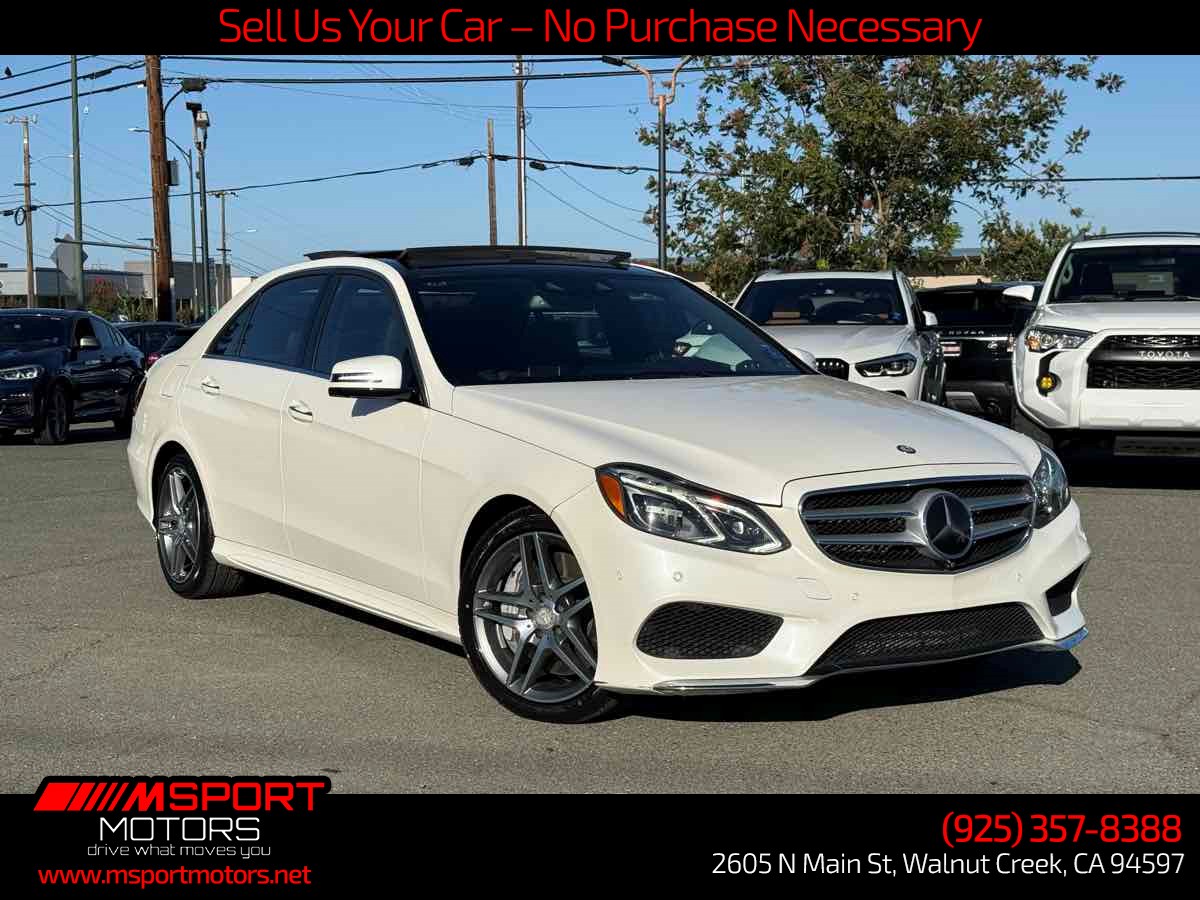 2014 Mercedes-Benz E 550 4MATIC Sport Sedan