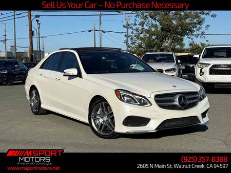 2014 Mercedes-Benz E 550 4MATIC Sport Sedan