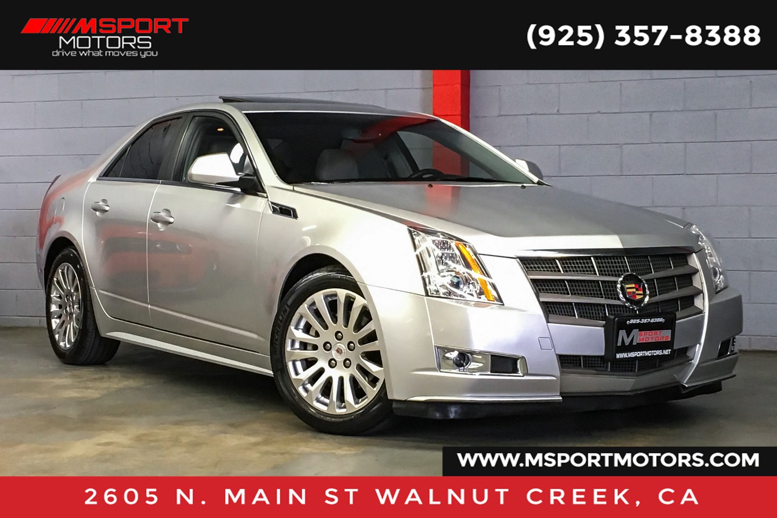 2011 Cadillac CTS Sedan 3.6L Performance