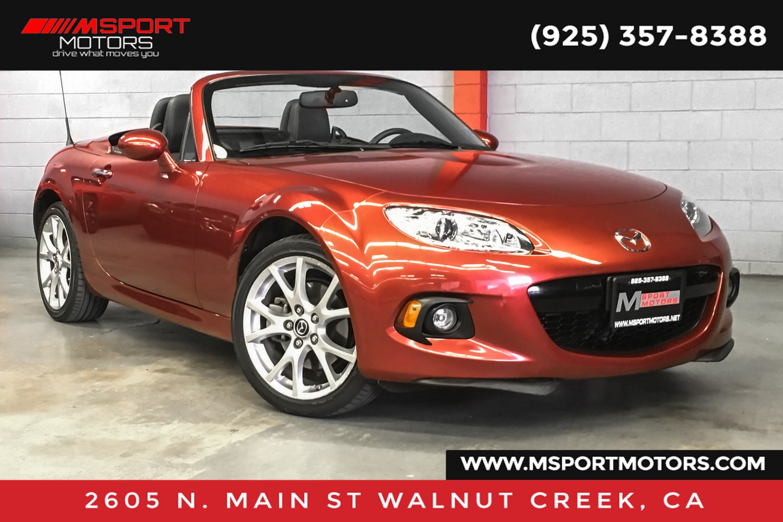 Sold 2015 Mazda MX-5 Miata PRHT Grand Touring in Walnut Creek