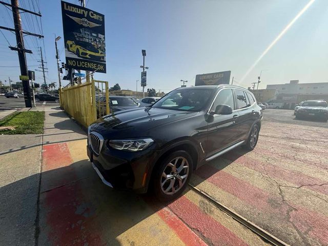 Jet Black 2023 BMW X3 SUV / Crossover All-Wheel Drive Automatic