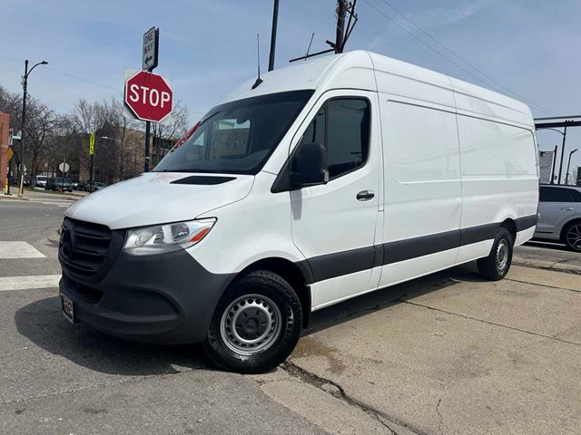 White 2021 Mercedes-Benz Sprinter Cargo 2500 170 V6 High Roof RWD Van 4X2 Automatic