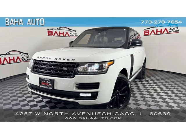 White 2016 Land Rover Range Rover V6 4WD SUV / Crossover All-Wheel Drive Automatic