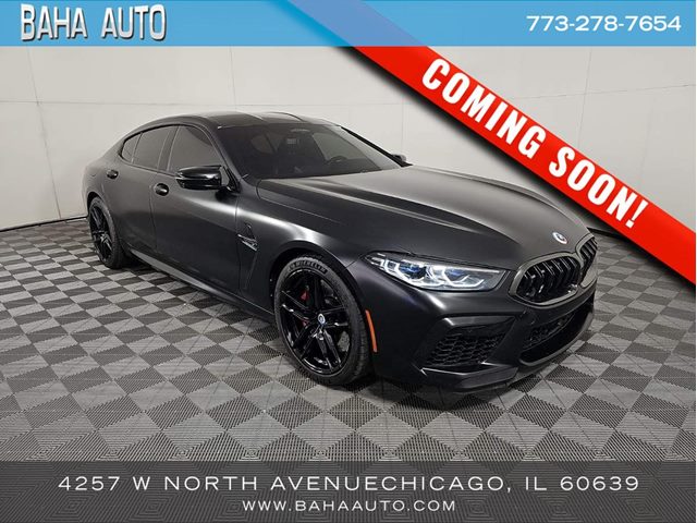 Frozen Black Metallic 2023 BMW M8 Competition Gran Coupe AWD Sedan All-Wheel Drive Automatic