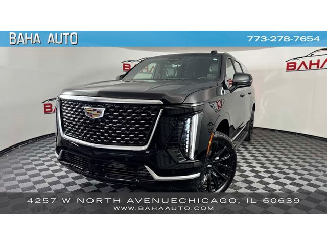 Black Raven 2025 Cadillac Escalade ESV Premium Luxury 4WD SUV / Crossover Four-Wheel Drive Automatic