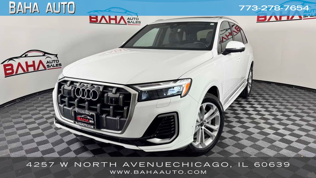 Carrara White 2025 Audi Q7 SUV / Crossover All-Wheel Drive Automatic