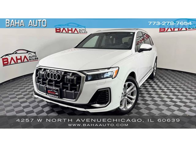 Carrara White 2025 Audi Q7 SUV / Crossover All-Wheel Drive Automatic