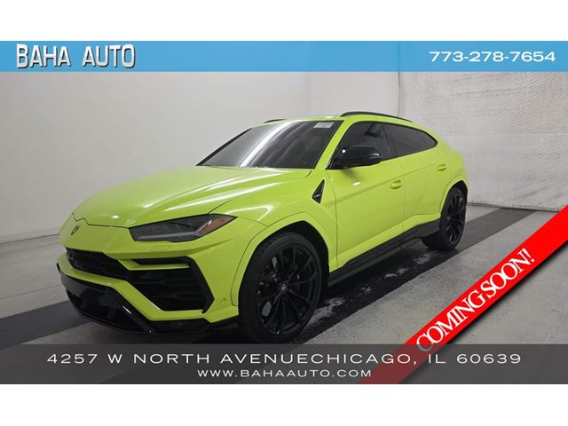 Green (Nero Noctis Matt/Verde Scandal) 2022 Lamborghini Urus SUV / Crossover All-Wheel Drive Automatic