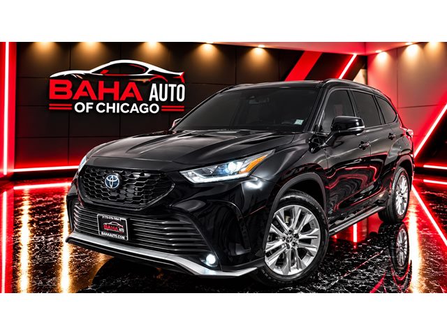Midnight Black Metallic 2025 Toyota Highlander SUV / Crossover All-Wheel Drive Automatic