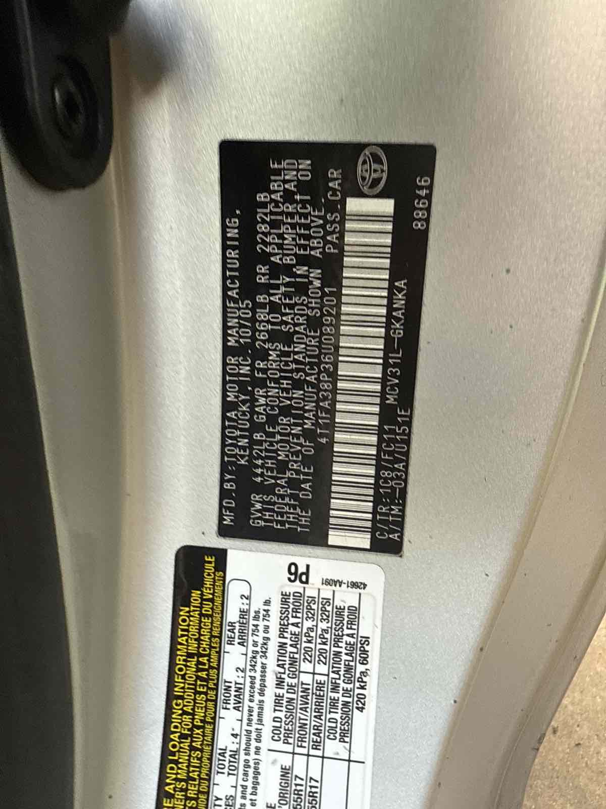 2006 Toyota Camry Solara SE photo 11