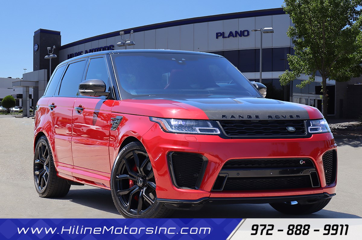 2019 Land Rover Range Rover Sport SVR