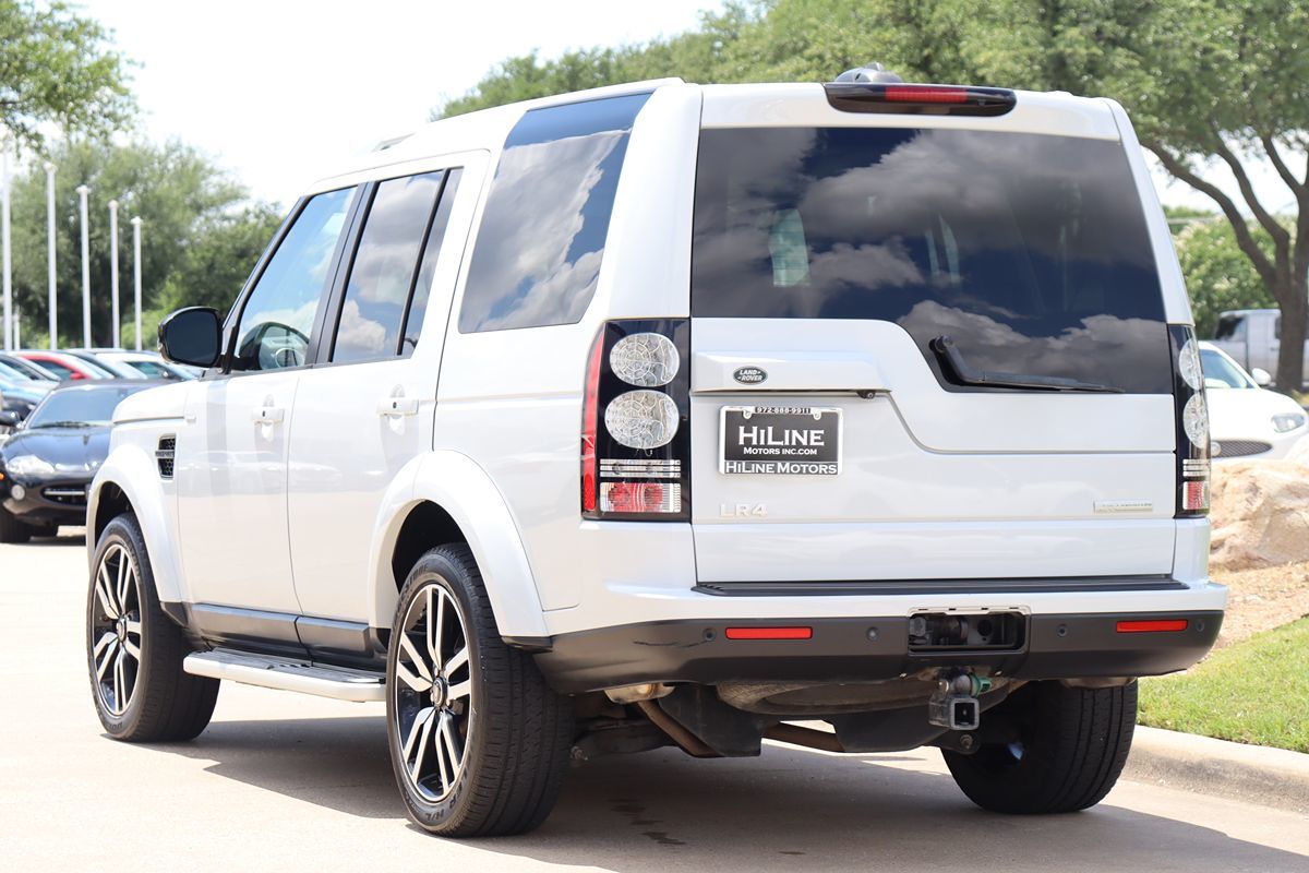 2016 Land Rover LR4 HSE LUX photo 9