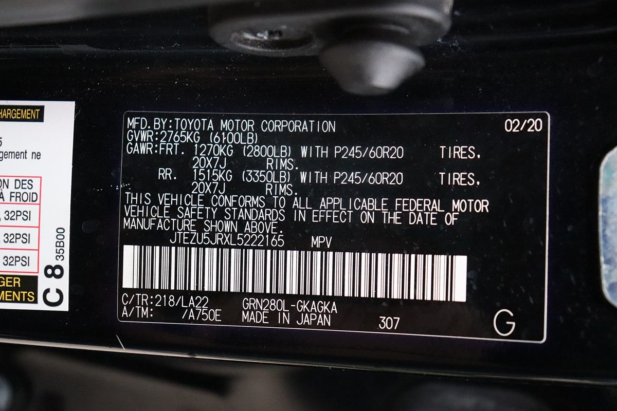2020 Toyota 4Runner Limited photo 54