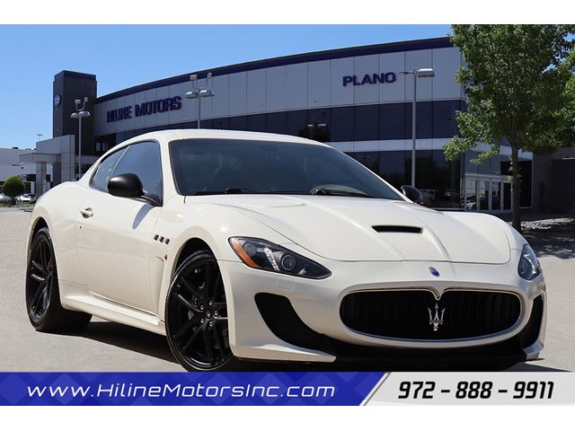 Bianco Eldorado 2014 Maserati GranTurismo MC Coupe Rear-Wheel Drive Automatic
