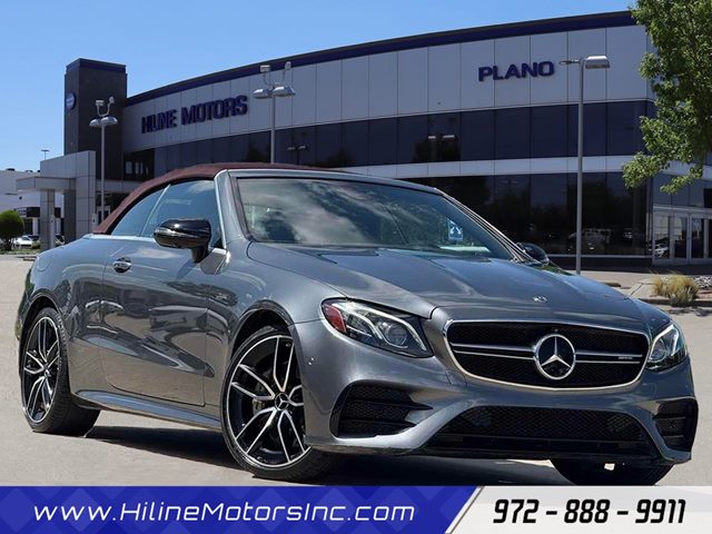 Gray (Selenite Grey Metallic) 2019 Mercedes-Benz E-Class AMG E 53 Cabriolet 4MATIC+ Convertible All-Wheel Drive Automatic