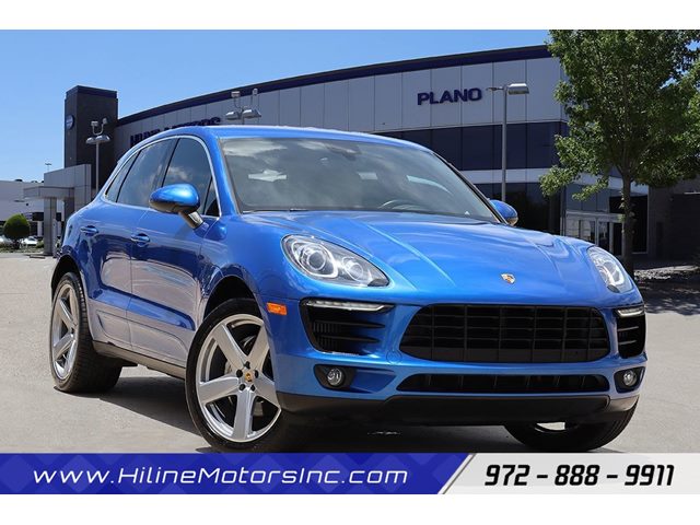 Sapphire Blue Metallic 2018 Porsche Macan S AWD SUV / Crossover All-Wheel Drive Automatic