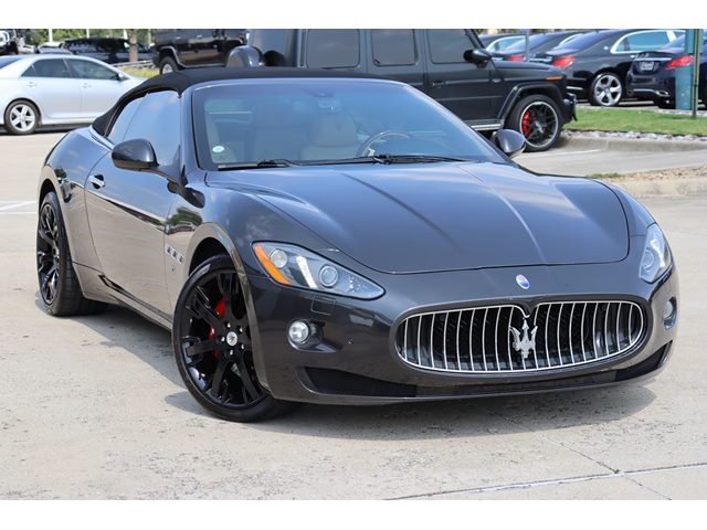 Grigio Alfieri Metallic 2015 Maserati GranTurismo Convertible Rear-Wheel Drive Automatic