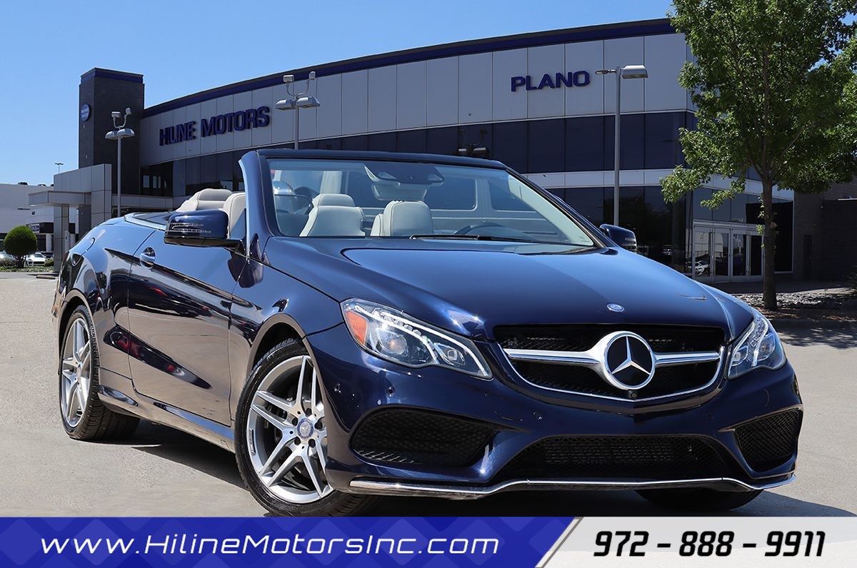 2017 Mercedes-Benz E 550 RWD Cabriolet