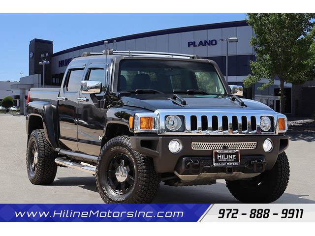 Black 2009 Hummer H3T Pickup Truck Four-Wheel Drive Automatic