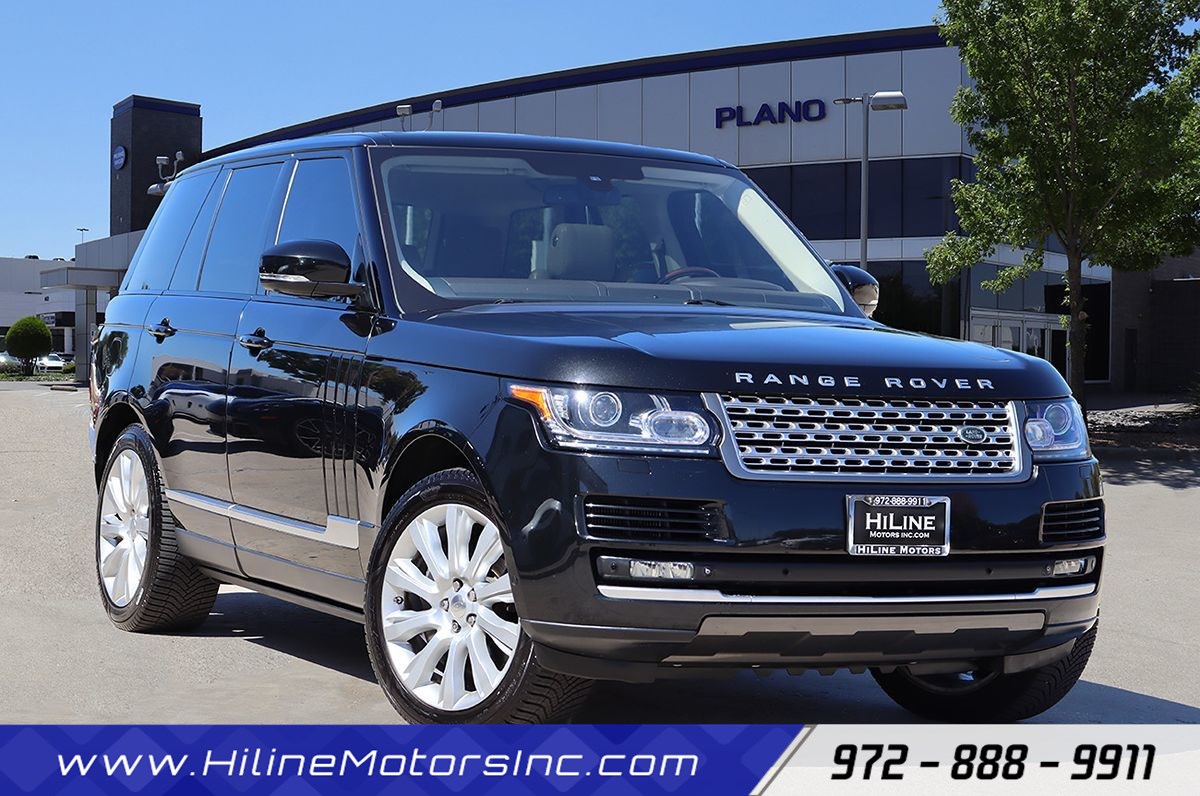 2014 Land Rover Range Rover Supercharged Ebony Edition