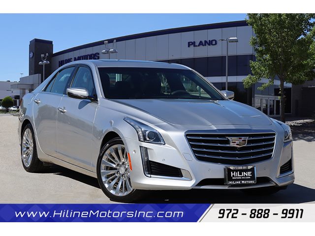Stellar Black Metallic 2019 Cadillac CTS Sedan Rear-Wheel Drive Automatic