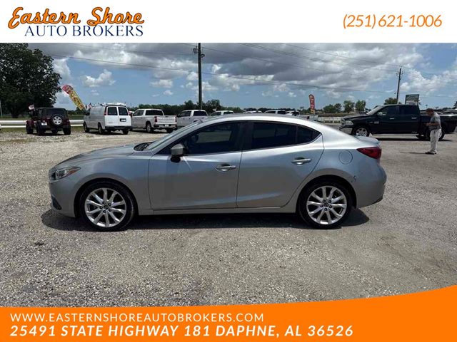 Liquid Silver Metallic 2015 Mazda MAZDA3 s Touring Sedan Front-Wheel Drive Manual