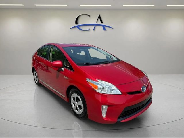 Barcelona Red Metallic 2012 Toyota Prius Hatchback Front-Wheel Drive Automatic