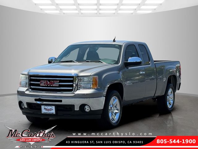 Steel Gray Metallic 2013 GMC Sierra 1500 SLE Ext. Cab Pickup Truck 4X2 Automatic