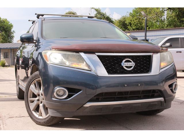 Arctic Blue Metallic 2013 Nissan Pathfinder SUV / Crossover Front-Wheel Drive Automatic