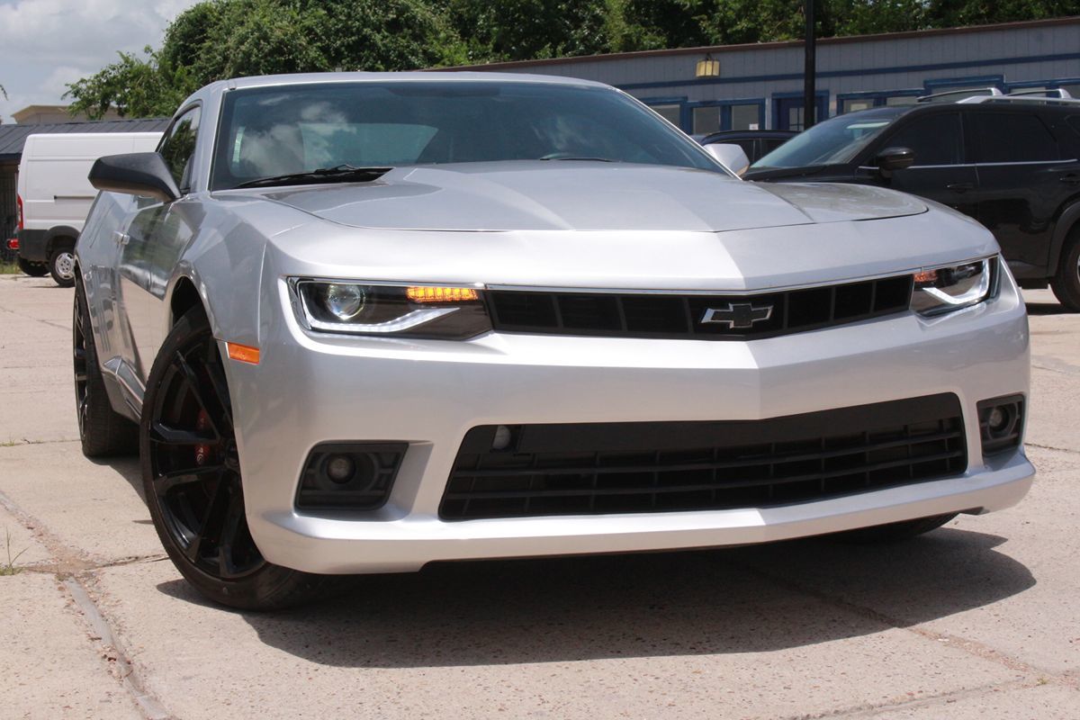 Silver Ice Metallic 2014 Chevrolet Camaro Coupe Rear-Wheel Drive Automatic