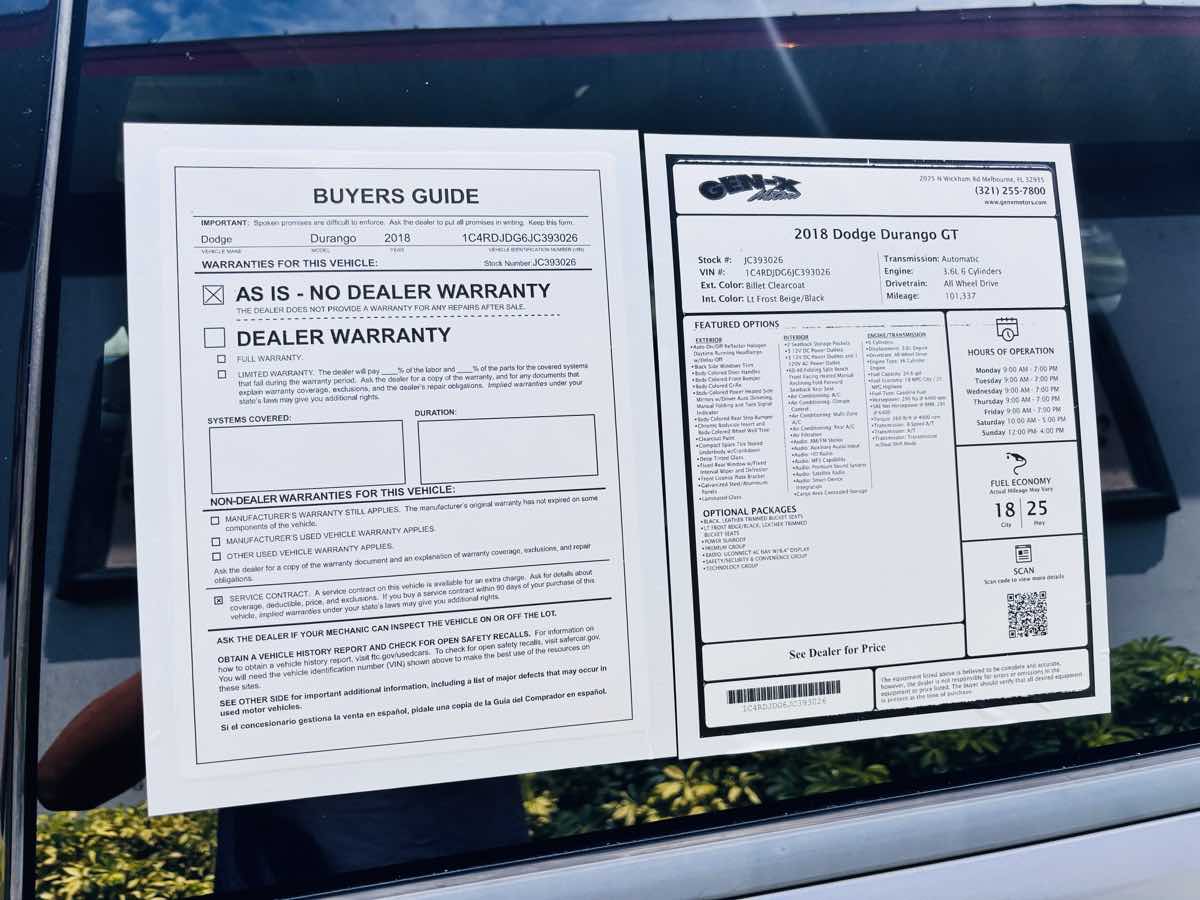 2018 Dodge Durango GT photo 27