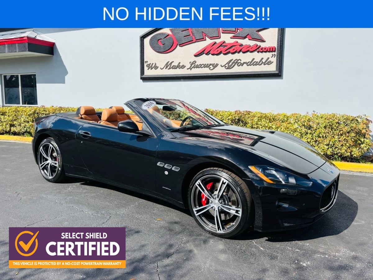 2016 Maserati GranTurismo Convertible's photo