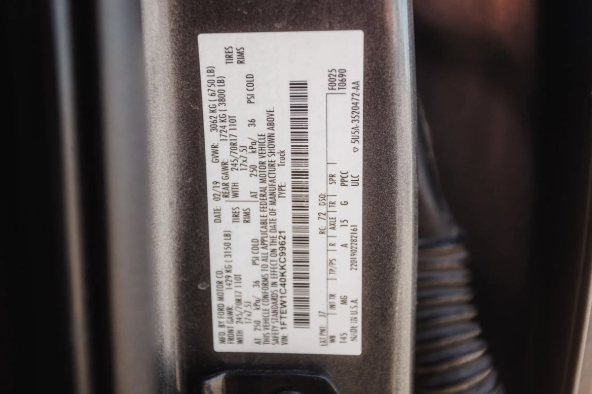2019 Ford F-150 XLT - Photo 37