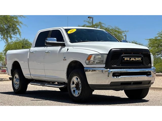 Bright White Clearcoat 2017 RAM 2500 Pickup Truck Four-Wheel Drive Automatic
