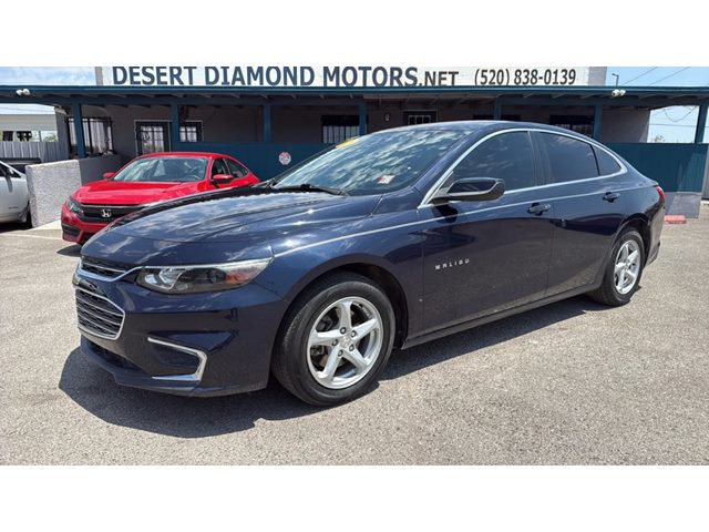 Blue Velvet Metallic 2018 Chevrolet Malibu LS FWD Sedan Front-Wheel Drive Automatic