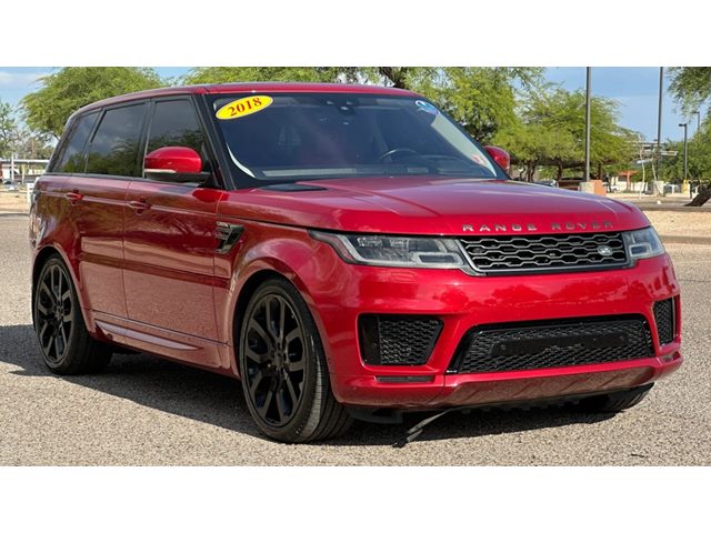 Firenze Red Metallic 2018 Land Rover Range Rover Sport V8 Supercharged Dynamic 4WD SUV / Crossover All-Wheel Drive Automatic