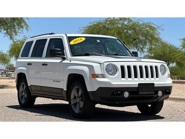 Bright White Clearcoat 2016 Jeep Patriot Sport SE 4WD SUV / Crossover Four-Wheel Drive Automatic