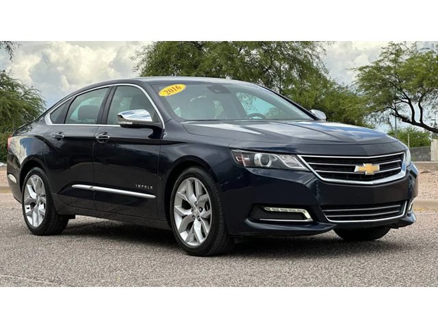 Blue Velvet Metallic 2016 Chevrolet Impala Sedan Front-Wheel Drive Automatic