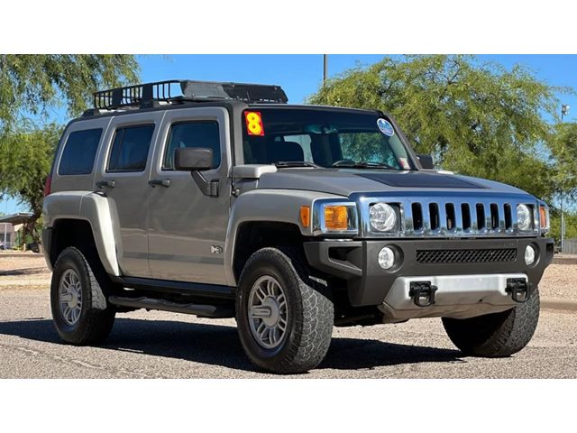 Boulder Gray Metallic 2008 Hummer H3 SUV / Crossover Four-Wheel Drive Automatic