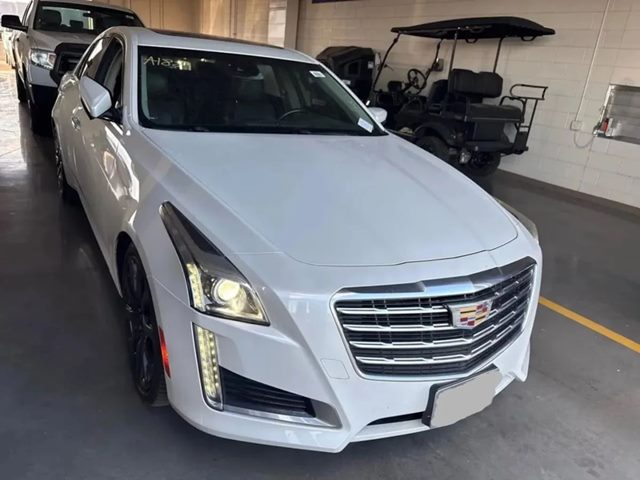 Crystal White Tricoat 2017 Cadillac CTS Sedan Rear-Wheel Drive Automatic