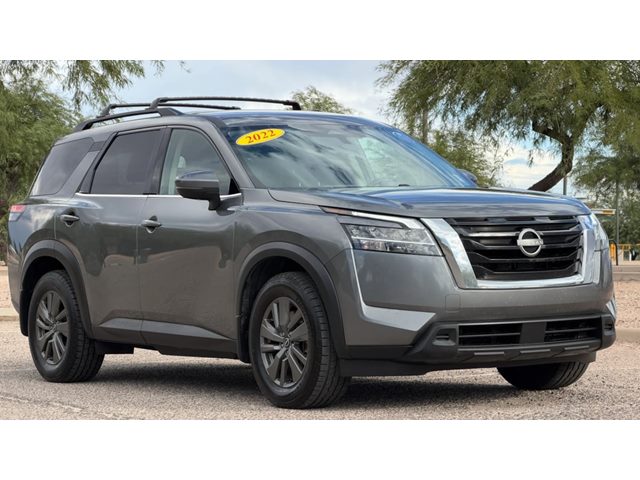 Gray (Gun Metallic) 2022 Nissan Pathfinder SUV / Crossover All-Wheel Drive Automatic