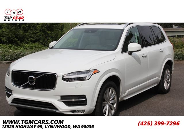 White 2016 Volvo XC90 T6 Momentum AWD SUV / Crossover All-Wheel Drive Automatic