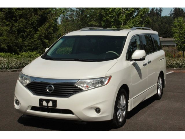 White Pearl 2014 Nissan Quest 3.5 SL Minivan Front-Wheel Drive Automatic