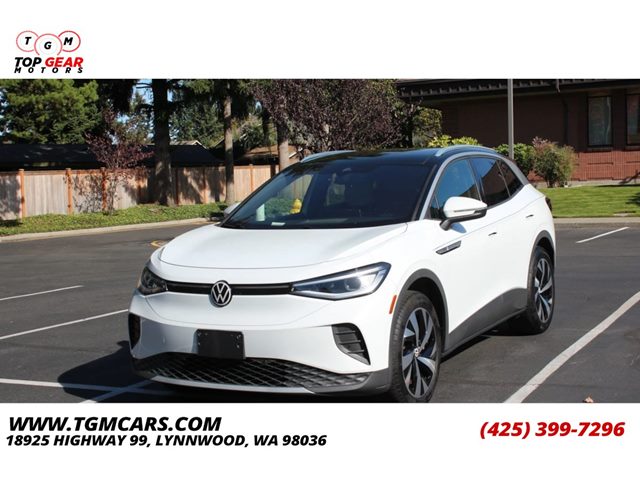 Glacier White Metallic 2022 Volkswagen ID.4 SUV / Crossover All-Wheel Drive Automatic
