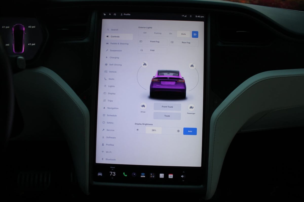 Photo 16 of this Tesla Model X