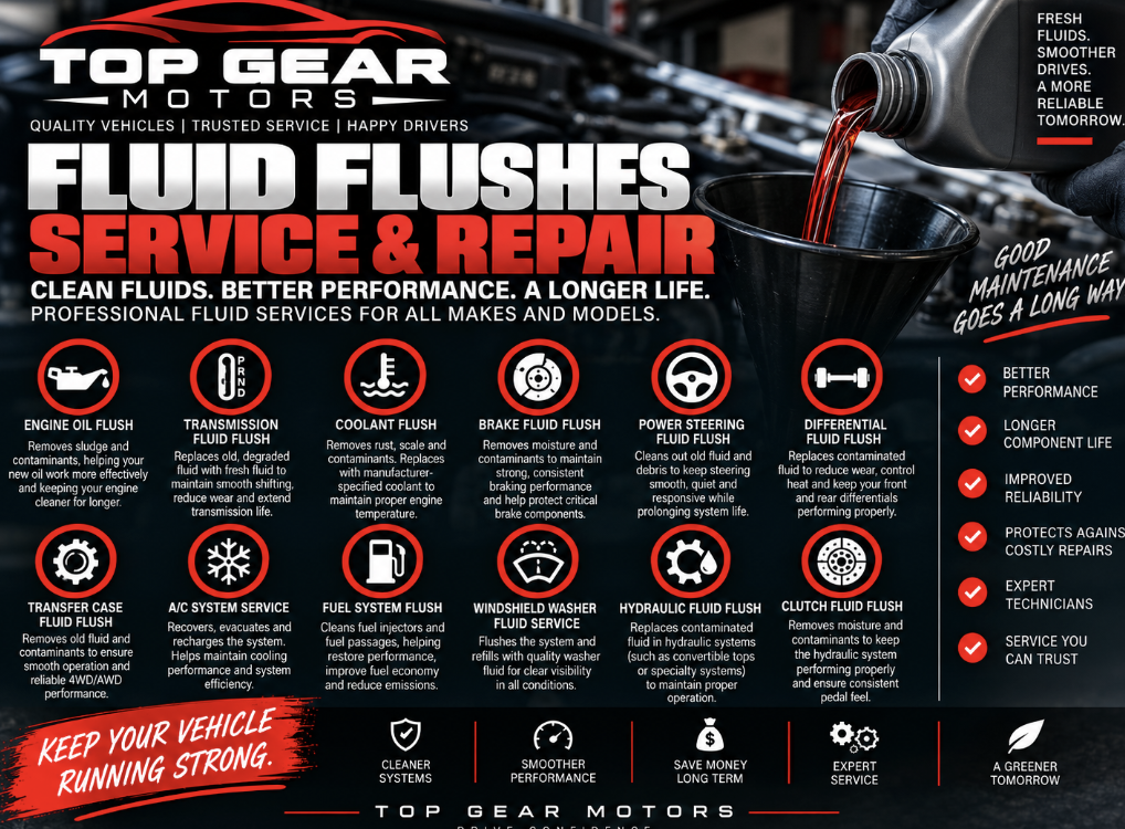 Fluid Flush Service and Repair
