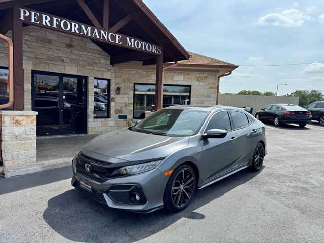 Polished Metal Metallic 2021 Honda Civic Hatchback Sport Touring FWD Hatchback Front-Wheel Drive Automatic