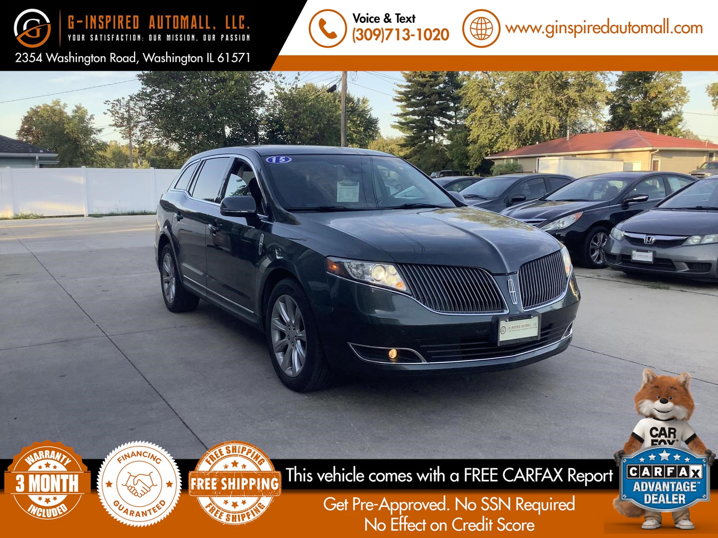 2015 Lincoln MKT EcoBoost